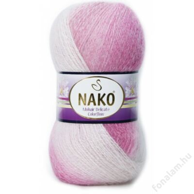 Nako Mohair Delicate Colorflow fonal 28081 Kislány