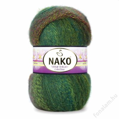 Nako Mohair Delicate Colorflow fonal 7130 Ősz