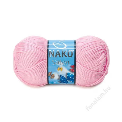 Nako Saten fonal 2197 Babarózsaszín
