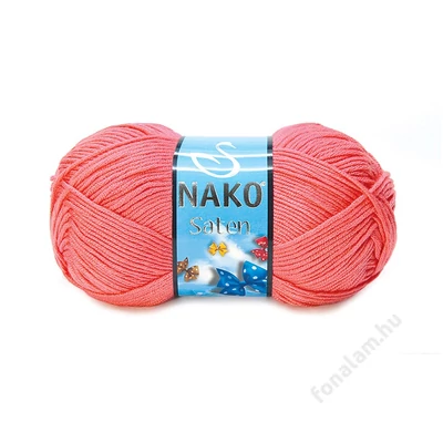 Nako Saten fonal 3655 Korall