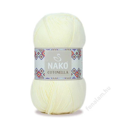 NAKO Cotonella fonal 256 Krém