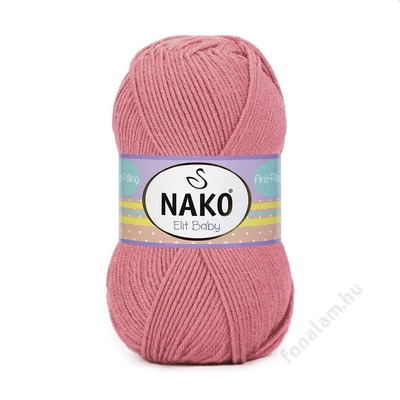Nako Elit Baby fonal 10325 Sötétpúder