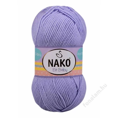 Nako Elit Baby fonal 10625 Világoslila