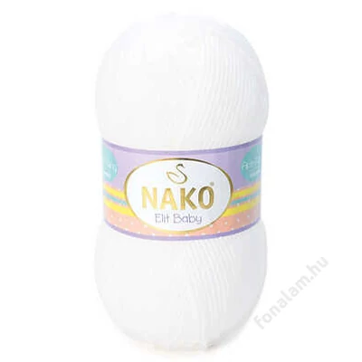 Nako Elit Baby fonal 208 Hattyú