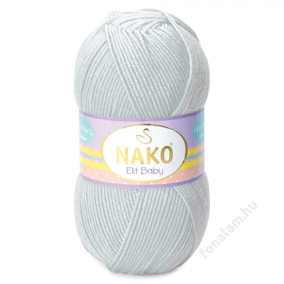 Nako Elit Baby fonal 4672 Világosszürke