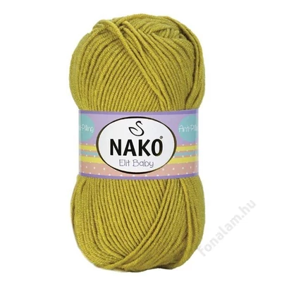 Nako Elit Baby fonal 6687 Olivabogyó