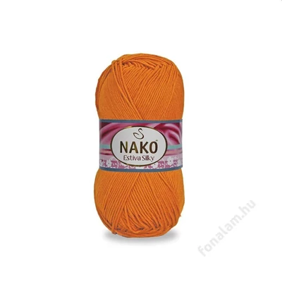 Nako Estiva Silky fonal 12926 Narancs