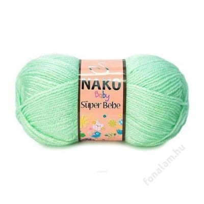 Nako Super Bebe fonal 2587 Zöldalma