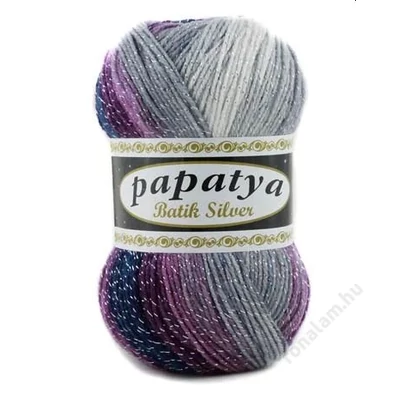 Papatya Batik Silver fonal 31 Sarkifény