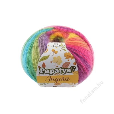 Papatya Angora  fonal 37 Szivárvány