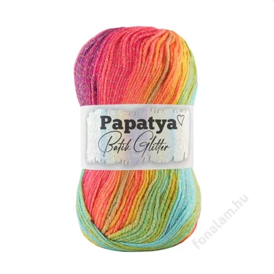Papatya Batik Glitter fonal 08 Trópusi nyár