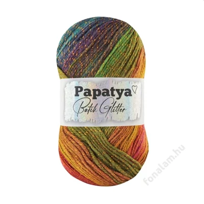 Papatya Batik Glitter fonal 09 Aranyló ősz