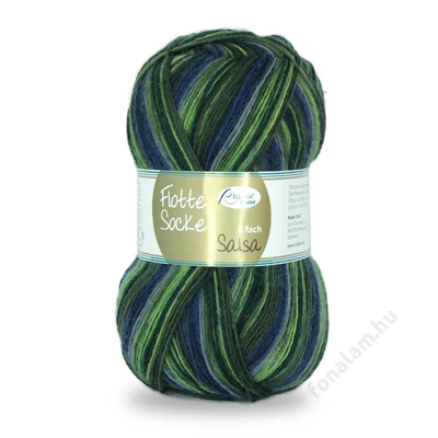 Rellana Flotte Socke Salsa fonal 1282 Nádas