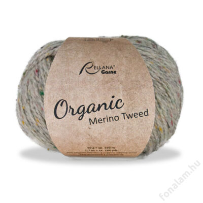 Rellana Organic Merino Tweed fonal 18 Őszi reggel