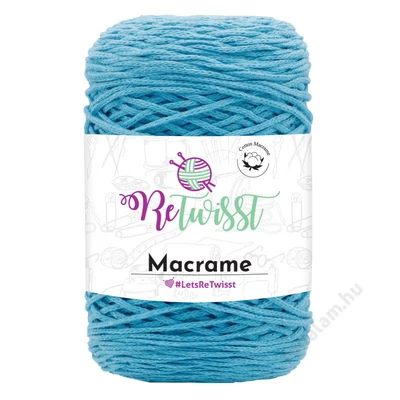 Retwisst Macrame  zsinórfonal 7018 Türkinit 