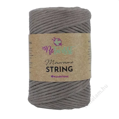 Retwisst Macrame String  zsinórfonal 3 mm 09 Ág