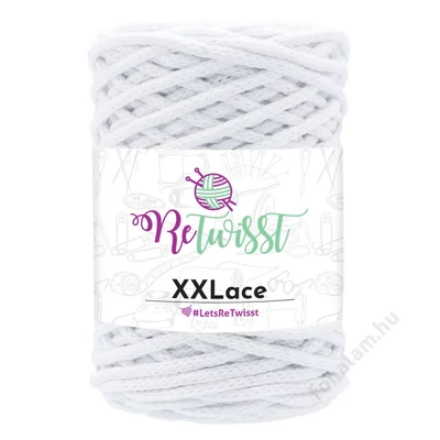 Retwisst XXLace  zsinórfonal 5001 White