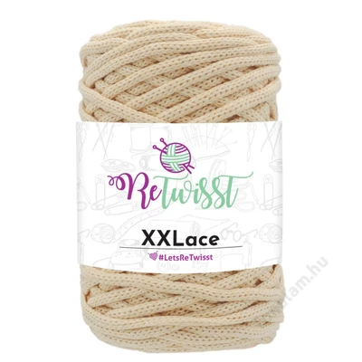 Retwisst XXLace  zsinórfonal 5010 Soft Yellow