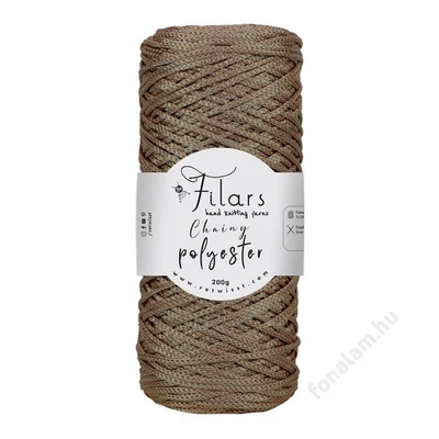 Retwisst Filars Chainy Polyester fonal 32013 Barna