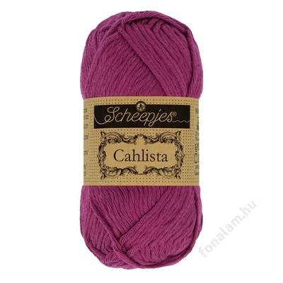 Scheepjes Cahlista fonal 128 Tyrian Purple