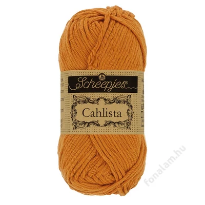 Scheepjes Cahlista fonal 383 Ginger Gold