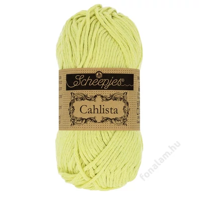 Scheepjes Cahlista fonal 392 Lime Juice