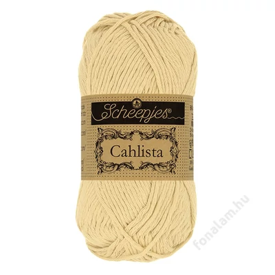 Scheepjes Cahlista fonal 404 English Tea