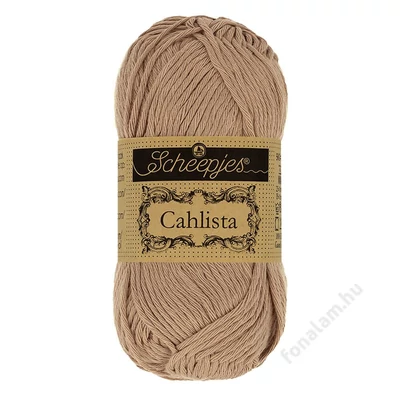 Scheepjes Cahlista fonal 506 Caramel
