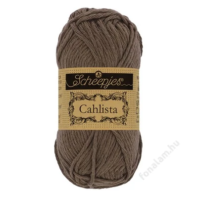 Scheepjes Cahlista fonal 507 Chocolate
