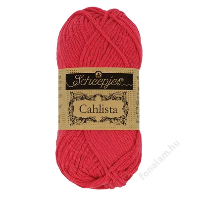 Scheepjes Cahlista fonal 516 Candy Apple