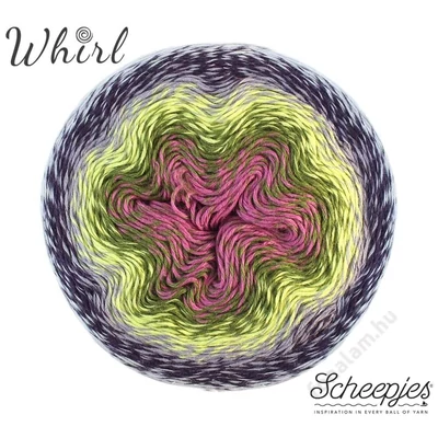 Scheepjes Whirl fonal 770 Black Forest zinger