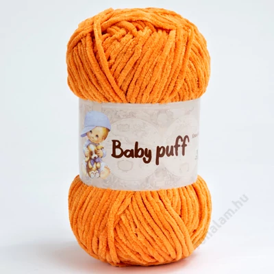 Silke Baby Puff fonal 55 Narancs