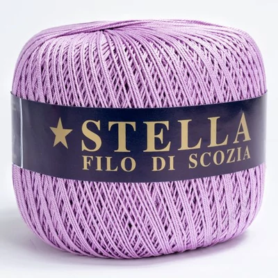 Stella Ne 12/3  olasz horgoló fonal 45 Orgona