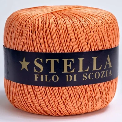 Stella Ne 12/3  olasz horgoló fonal 603 Lazac