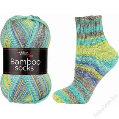 Vlna-Hep Bamboo Socks fonal 7907 Páva