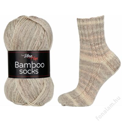 Vlna-Hep Bamboo Socks fonal 7909 Mandula