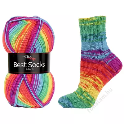Vlna-Hep Best Socks fonal 7074 Játékos