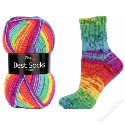 Vlna-Hep Best Socks fonal 7074 Játékos