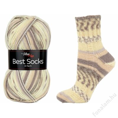 Vlna-Hep Best Socks fonal 7076 Sivatag