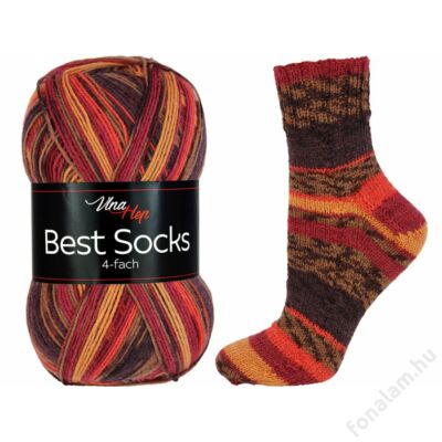 Vlna-Hep Best Socks fonal 7316 Naplemente