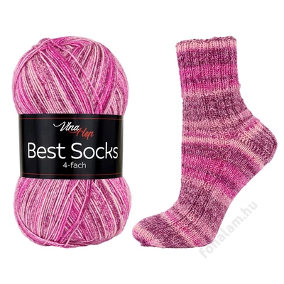 Vlna-Hep Best Socks fonal 7329 Szirom
