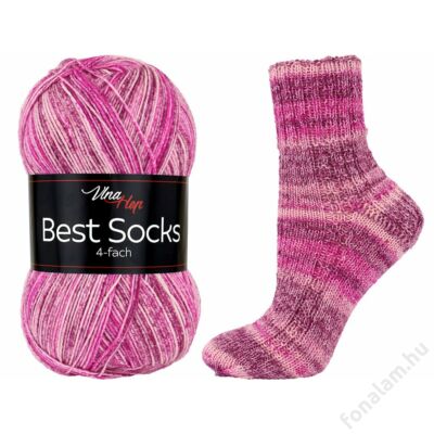 Vlna-Hep Best Socks fonal 7329 Szirom