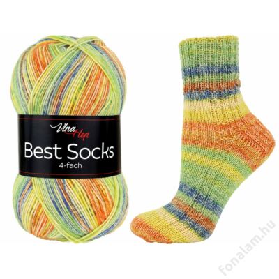 Vlna-Hep Best Socks fonal 7332 Vidám