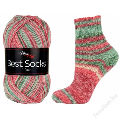Vlna-Hep Best Socks fonal 7346 Galagonya