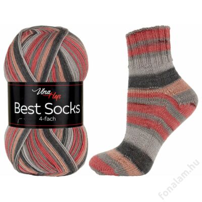 Vlna-Hep Best Socks fonal 7347 Téglafal