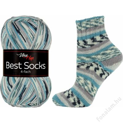 Vlna-Hep Best Socks fonal 7360 Teal