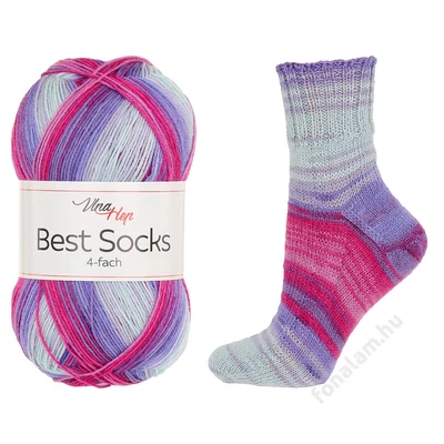 Vlna-Hep Best Socks fonal 7405 Hortenzia