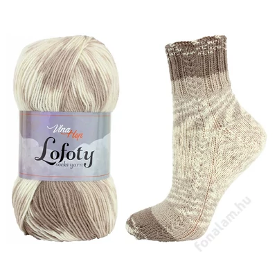 Vlna-Hep Lofoty fonal 7803 Tejeskávé