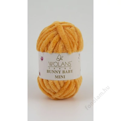 Wolans Bunny Baby Mini fonal 43 Mandarin