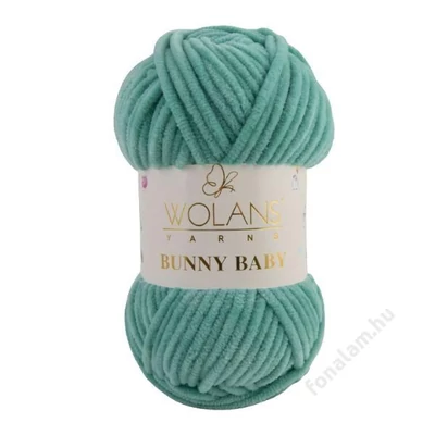 Wolans Bunny Baby fonal 56 Türkizzöld